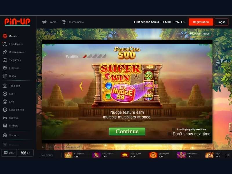 Platforma Pin-Up Casino