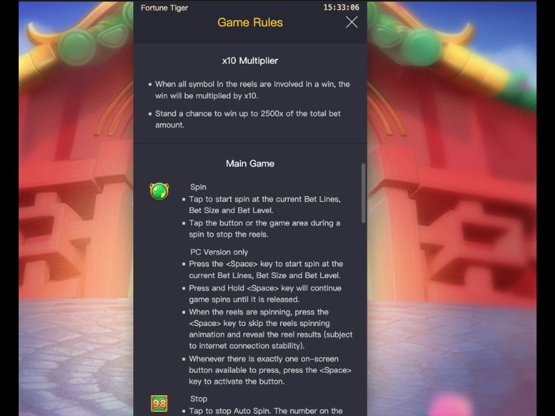 Deposits and withdrawals