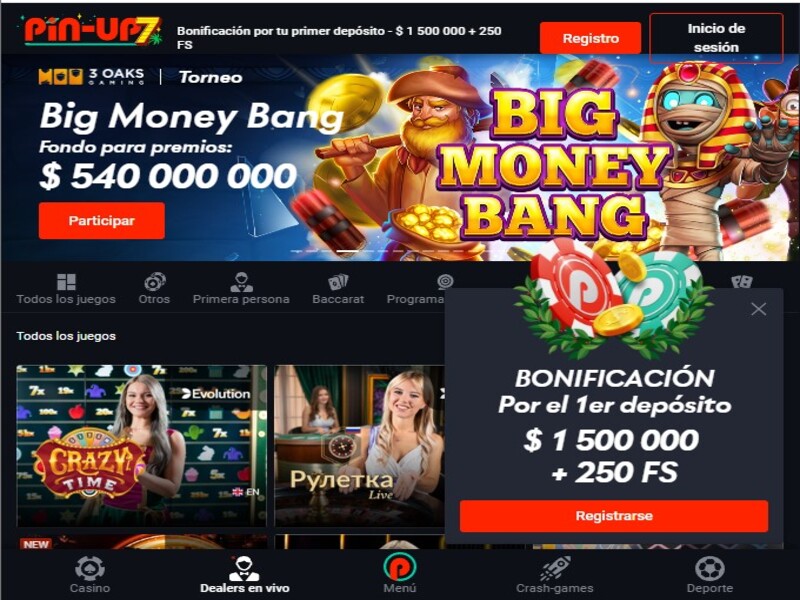 Pin-Up el mejor casino en línea en Internet de México